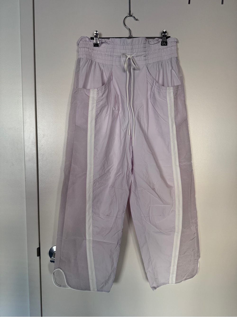 FP Movement by Free People Lavender Drawstring Track Joggers